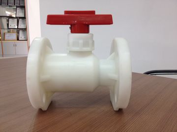 PP / FRPP فلنج شیر توپی دستگیره 1 &amp;quot;(D32mm) ~ 3&amp;quot; (D90mm) پلاستیک دریچه های توپ