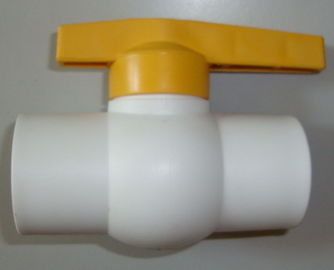 PPR اتصالات تمام شیر توپی پلاستیکی