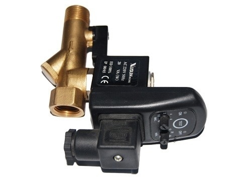 1/2 اینچ کمپرسور هوا اتوماتیک دریچه تخلیه با تایمر 2 موقعیت 2 راه 220V