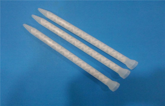VMC10-24 پلاستیکی یکبار مصرف مخلوط کردن نازل نوک، استاتیک میکسر، میکسر لنگری