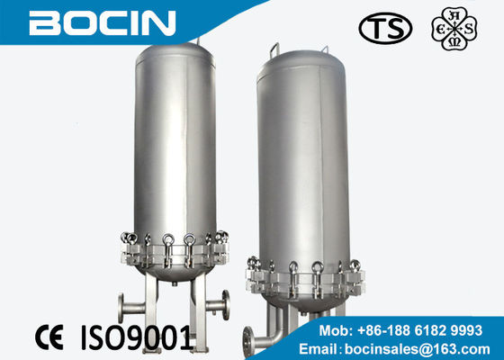 کارتریج فولاد ضد زنگ مسکن فیلتر برای تصفیه آب با عناصر چند کارتریج