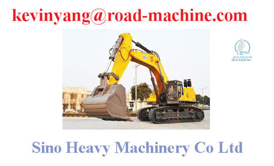 XCMG بزرگ هیدرولیک کاوشگر بیل، ظرفیت سطل 4.5m3، وزن عملیات 88000kgs