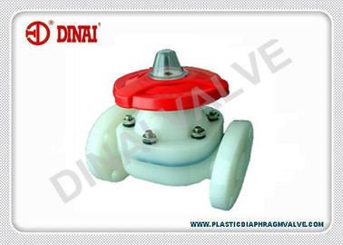 دریچه دیافراگم پلاستیکی برای کارخانه کلر UPVC، CPVC، PVDF، شیر PPH دیافراگم