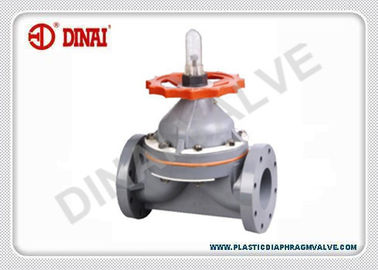 دریچه دیافراگم پلاستیکی برای کارخانه کلر UPVC، CPVC، PVDF، شیر PPH دیافراگم