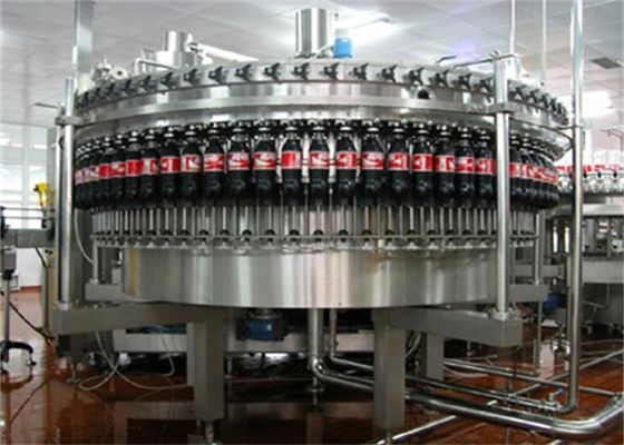 خط تولید نوشابه های گازدار با سرعت بالا برای Cola / Sprite 6000BPH