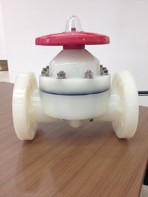 PP / FRPP سوپاپ فلنج چرخ اتصال دسته PN1.0Mpa ANSI / DIN / JIS