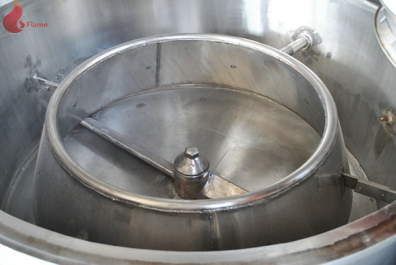 1000L 7.5KW خنک کننده با سرعت بالا میکسر حلزونی اریب کن دنده کاهنده