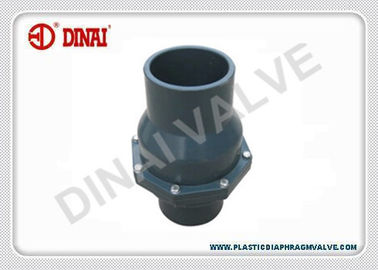 دریچه های فاضلاب برگشتی UPVC / PVC پلاستیکی چرخش نوع اتصال سوکت، DIN ANSI استاندارد JIS
